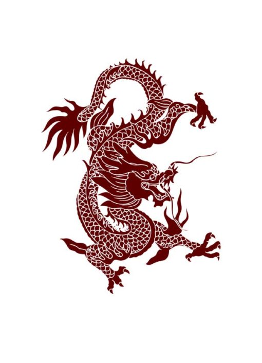 tatuagem-temporaria-dragão-chinês